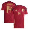 Belgien Lukebakio 14 Fodboldtrøje Hjemmebane EM 2024 Belgien Lukebakio 14 Fodboldtrøje Hjemmebane EM 2024